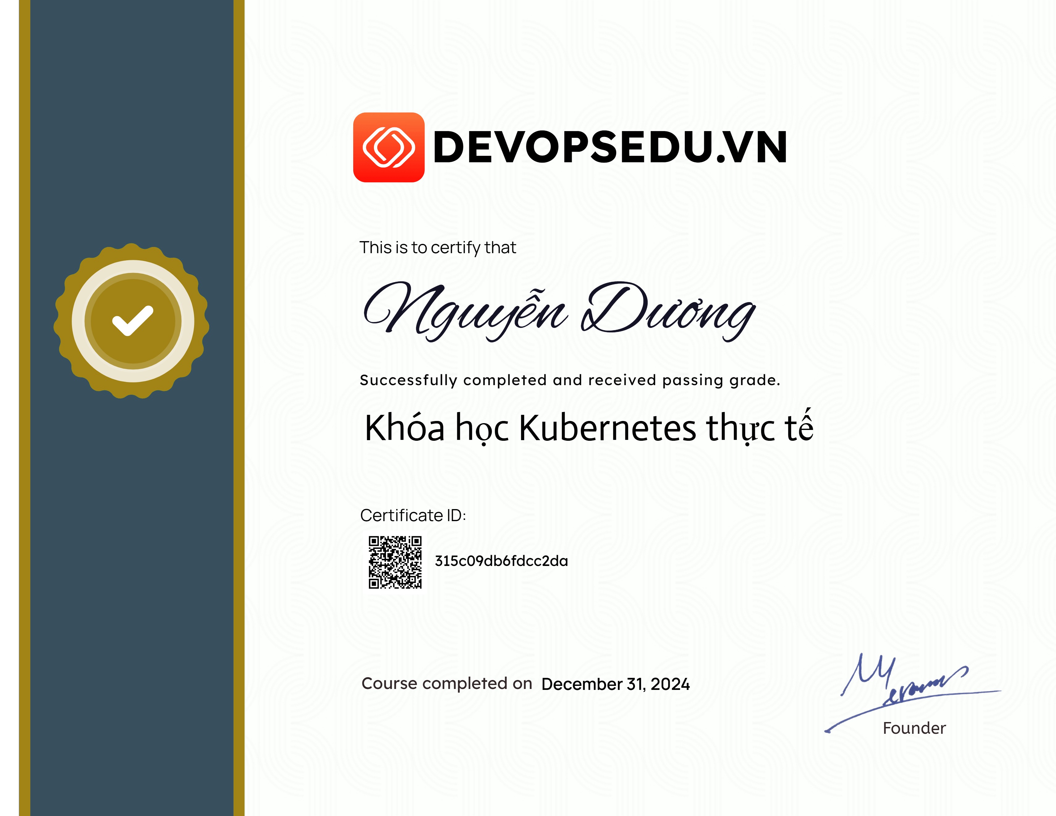 Khóa học Kubernetes thực tế